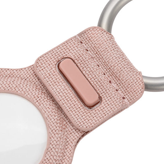 Blush Pink | Woolenex Key Clip for AirTag - Blush Pink