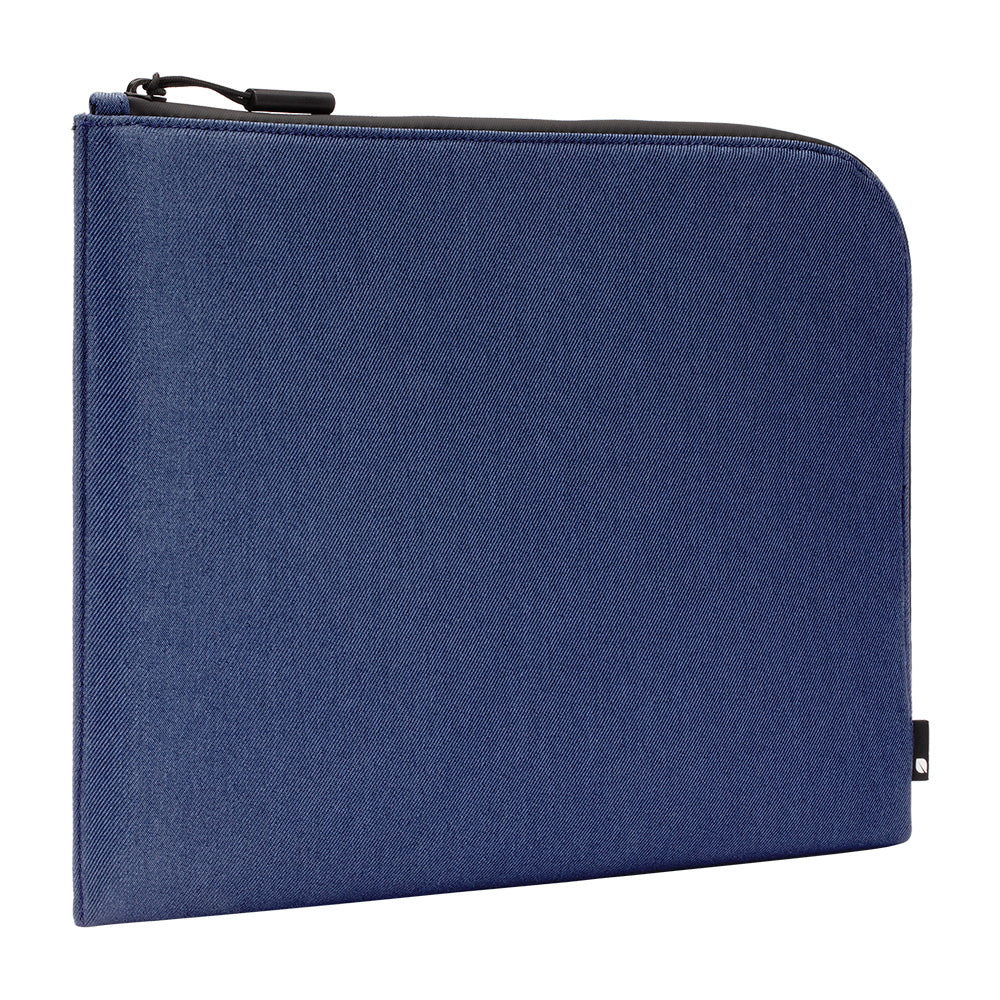 Navy | Facet Sleeve with Recycled Twill for MacBook Pro (13-inch, 2020 - 2009), MacBook Air (13-inch, 2020 - 2009), MacBook (13-inch, 2010 - 2009) - Navy