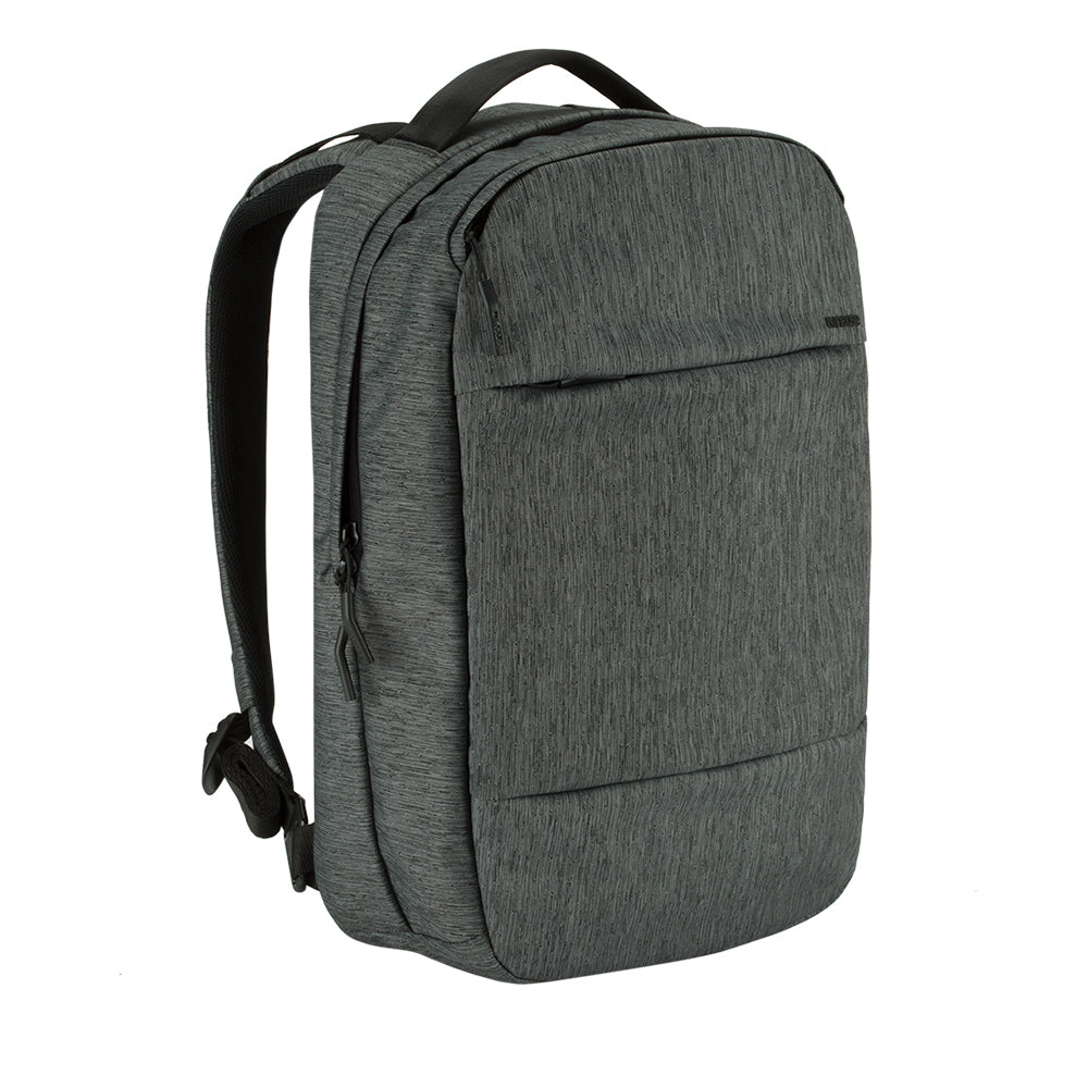 Heather Black | City Compact Backpack - Heather Black