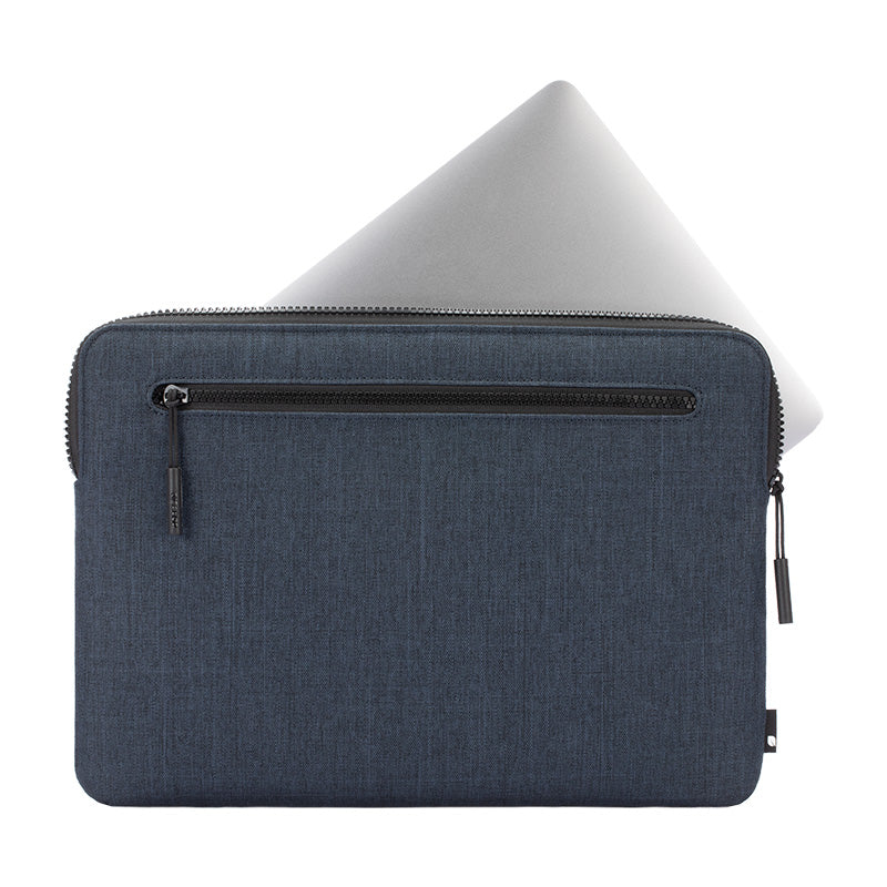 Heather Navy | Compact Sleeve with Woolenex for MacBook Pro (14-inch, 2023 - 2021) - Heather Navy