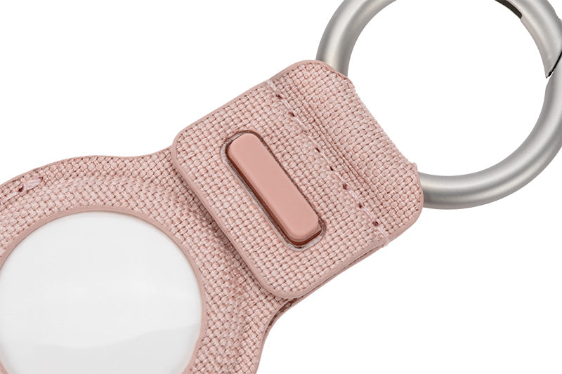 Blush Pink | Woolenex Key Clip for AirTag - Blush Pink